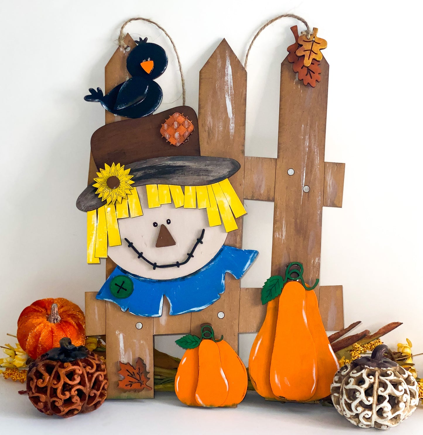 Scarecrow Door Hanger