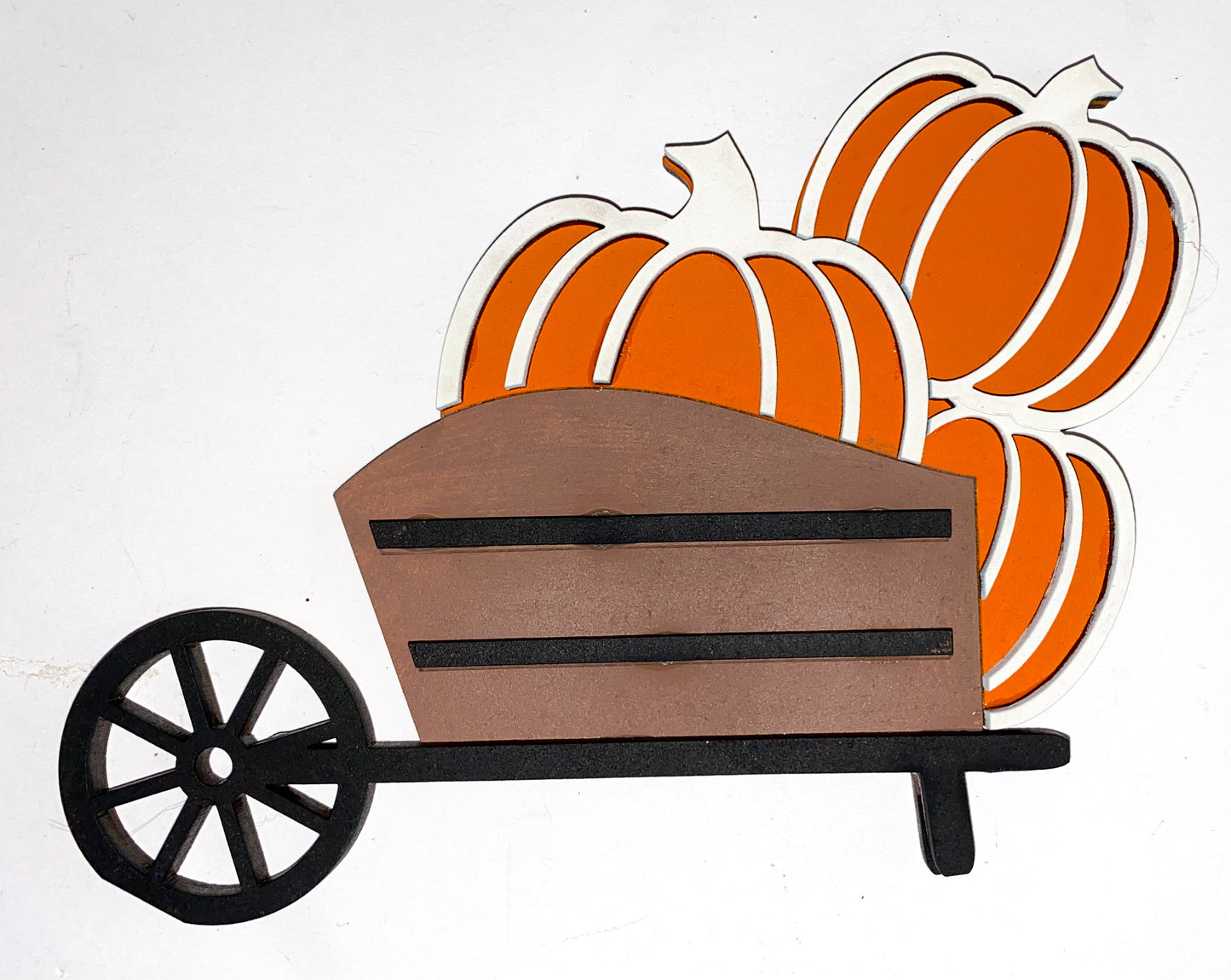 Interchangeable Shelf Sitter Wagon/Crate - Farm Decor - Hello Pumpkin