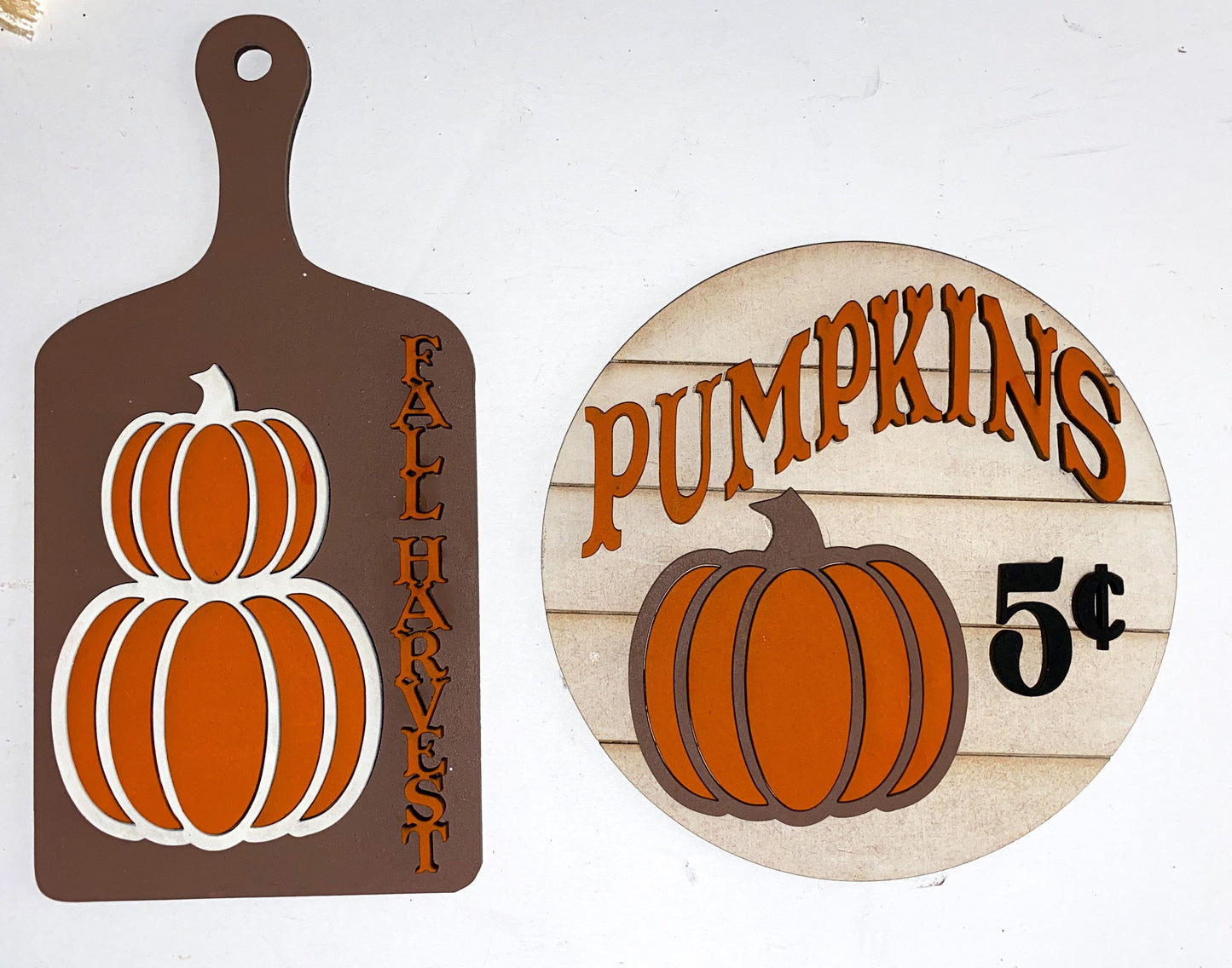 Interchangeable Wagon Shelf Sitter - Hello Pumpkin