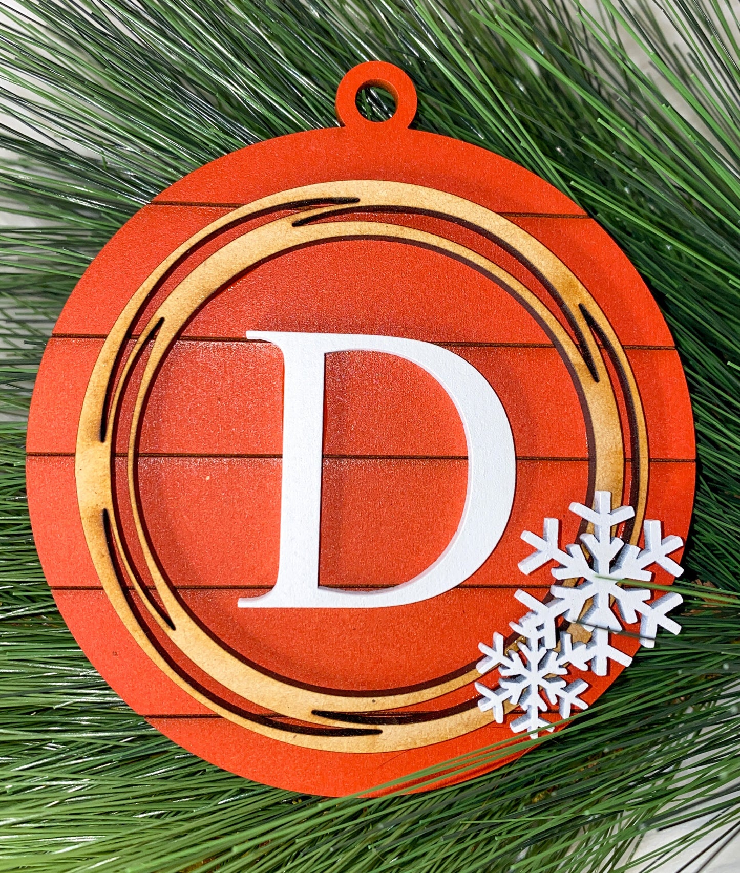 Personalized Letter Ornament