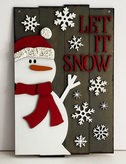 Let it Snow with Snowman