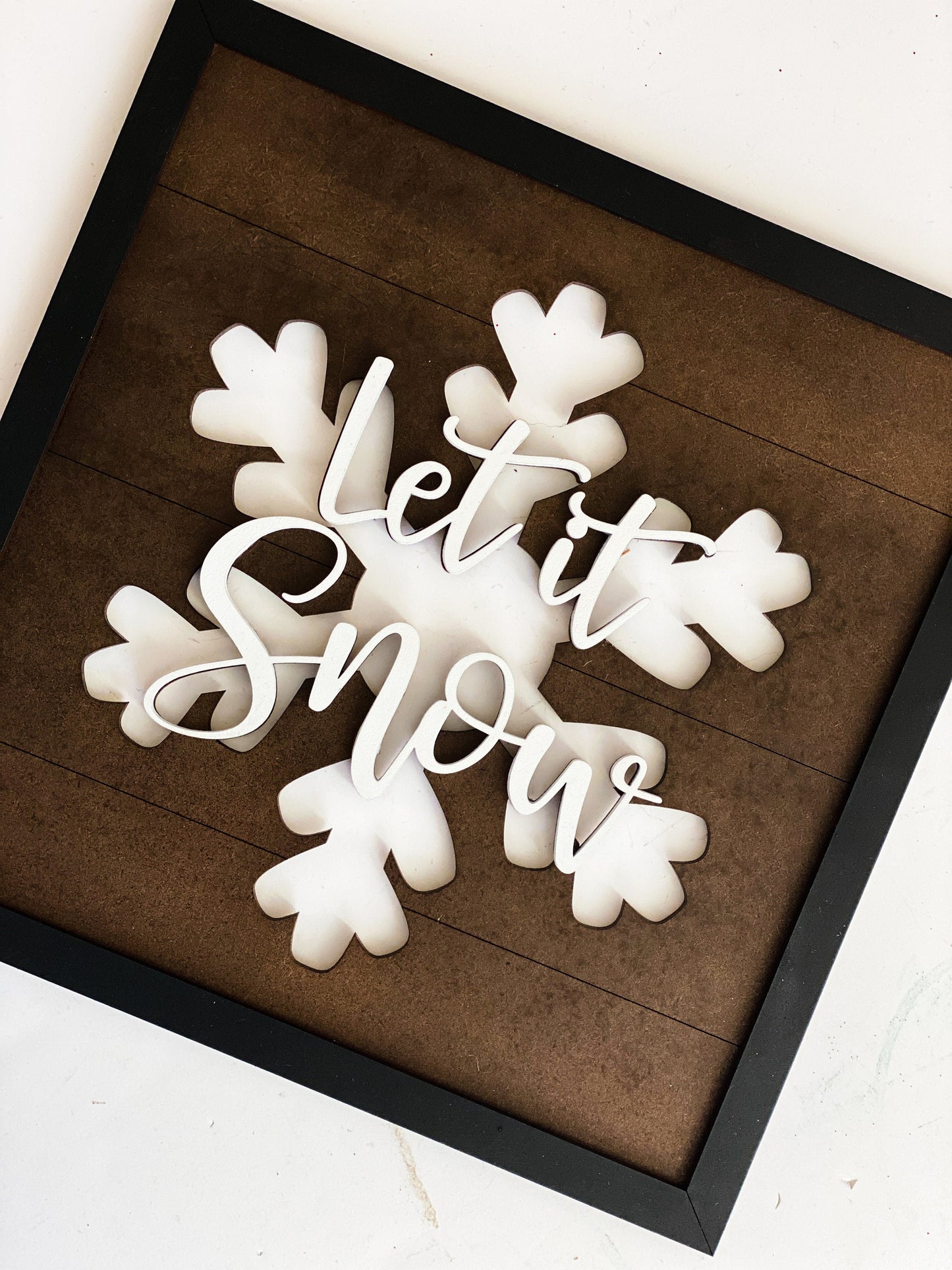 Let it Snow sign