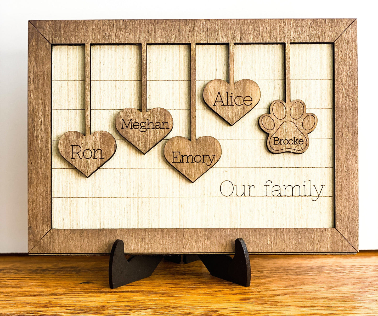 Personalized Family Sign