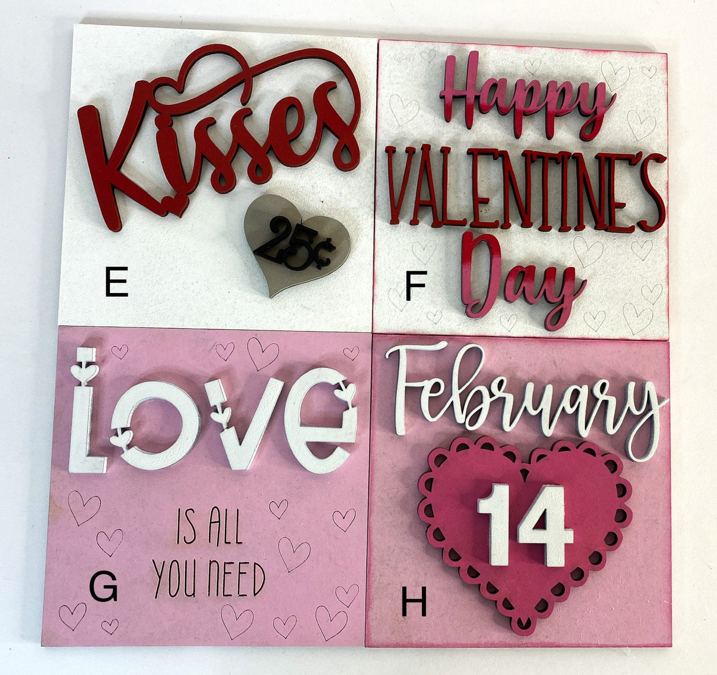 Valentine Ladder Inserts